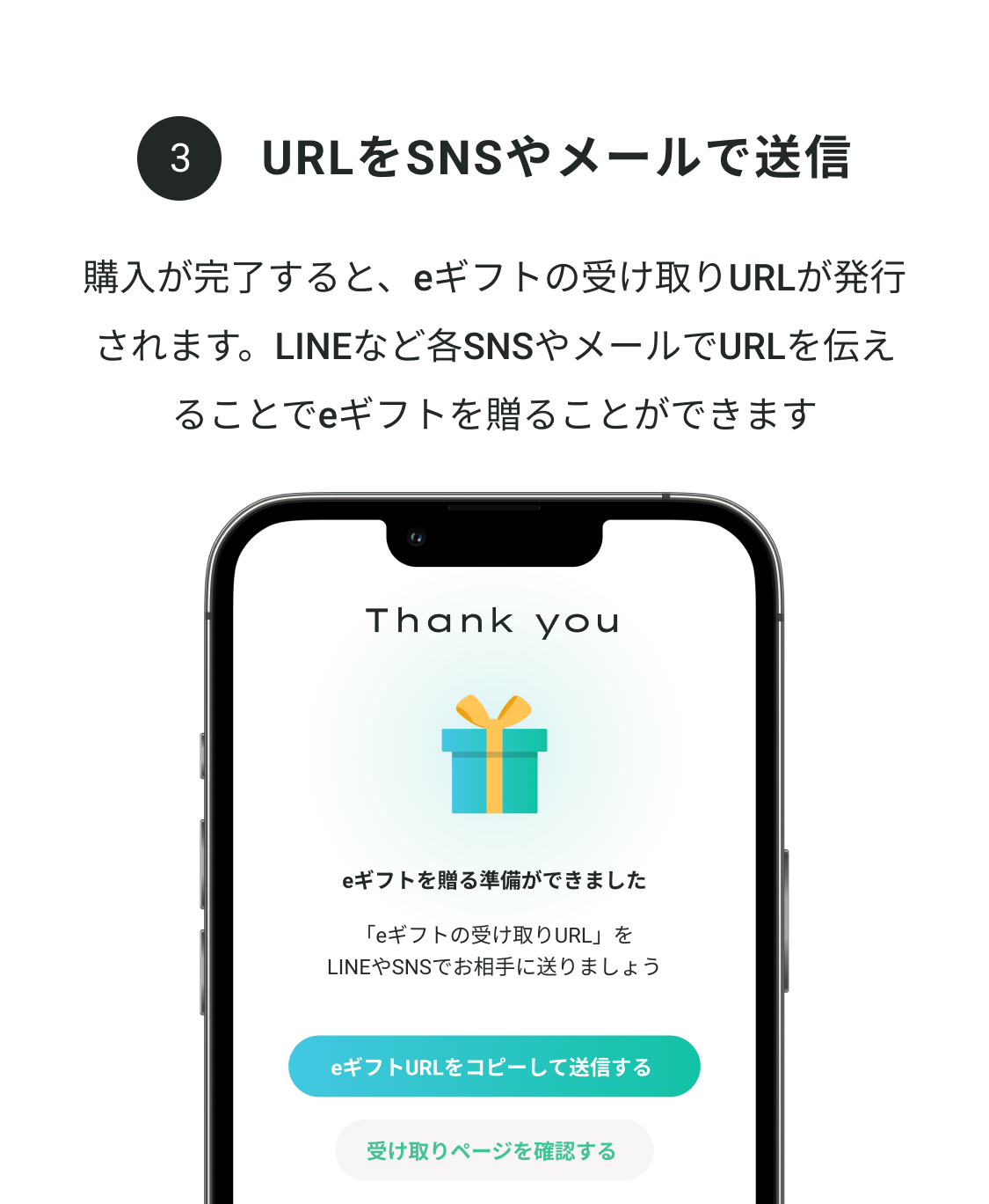 eギフトの贈り方③