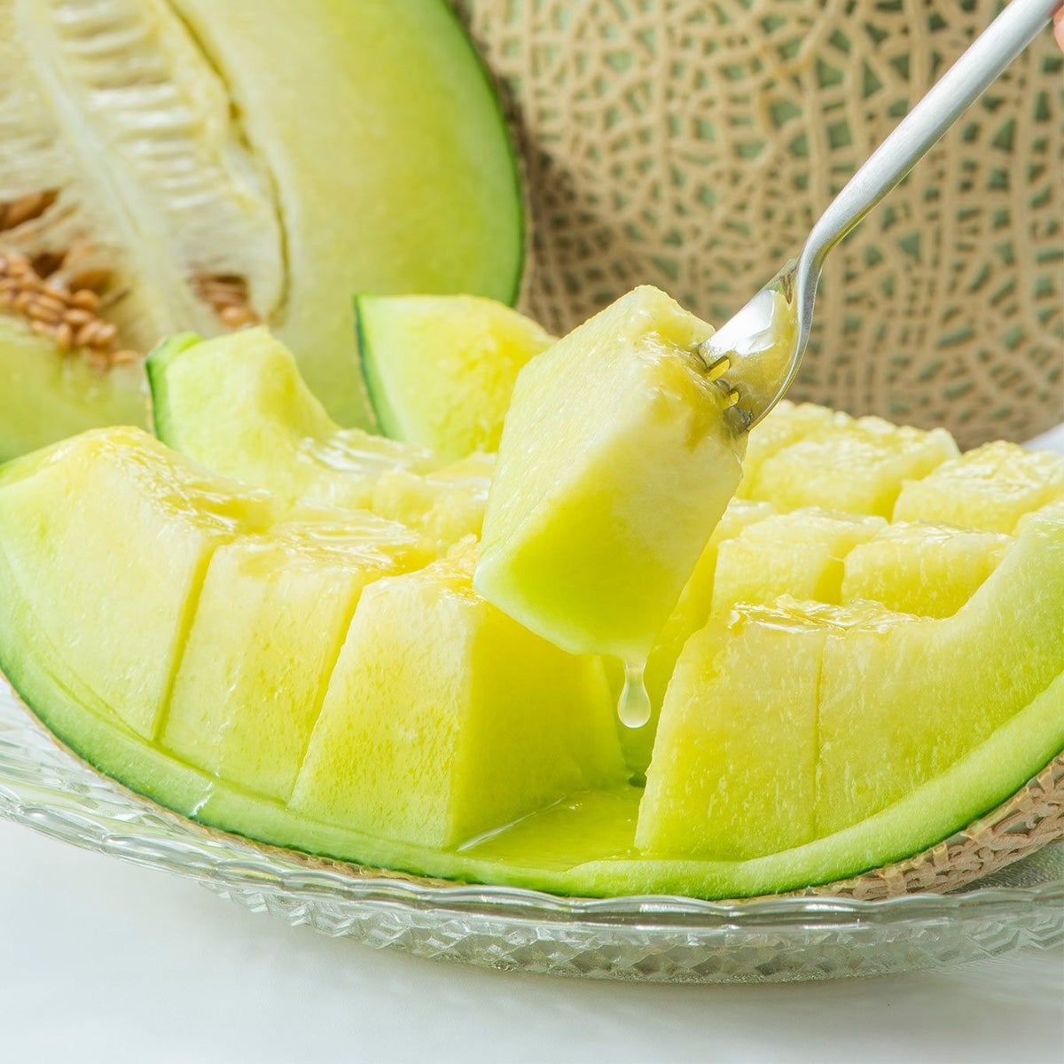 小山さんの完熟アールスメロン 2玉入り【送料無料】