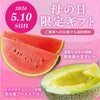 ≪２０２６年母の日限定ギフト≫ 小玉すいか＆アールスメロンセット【送料無料】