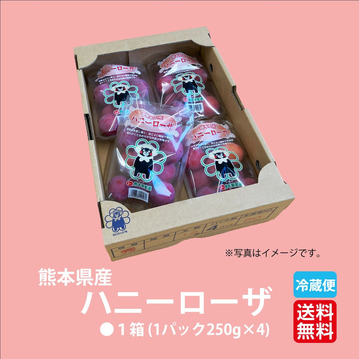 高糖度　幻のすもも　ハニーローザ　4パック（１パック：6～12玉入）【送料無料】