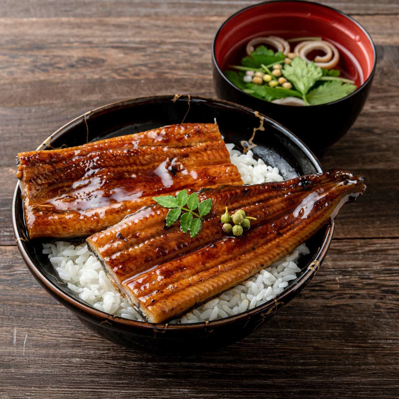 ［新品］うなぎ 2枚 鰻重 食品サンプル　15cm×12cm うな重 2 食品サンプル : Fake Food Japan - 通販 - Yahoo!ショッピング