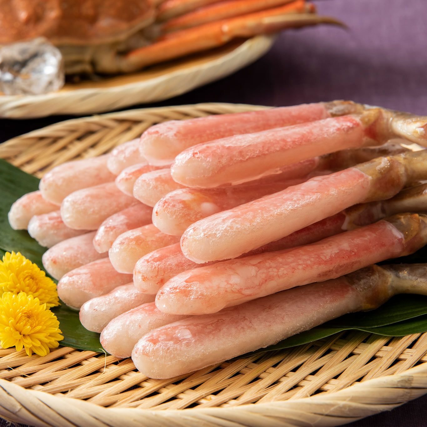 生ずわい蟹ポーション プレミアム 生ずわい蟹ポーション ≪1㎏／500g（15本）×2パック