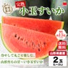 山形県産　完熟　小玉すいか ２玉【送料無料】