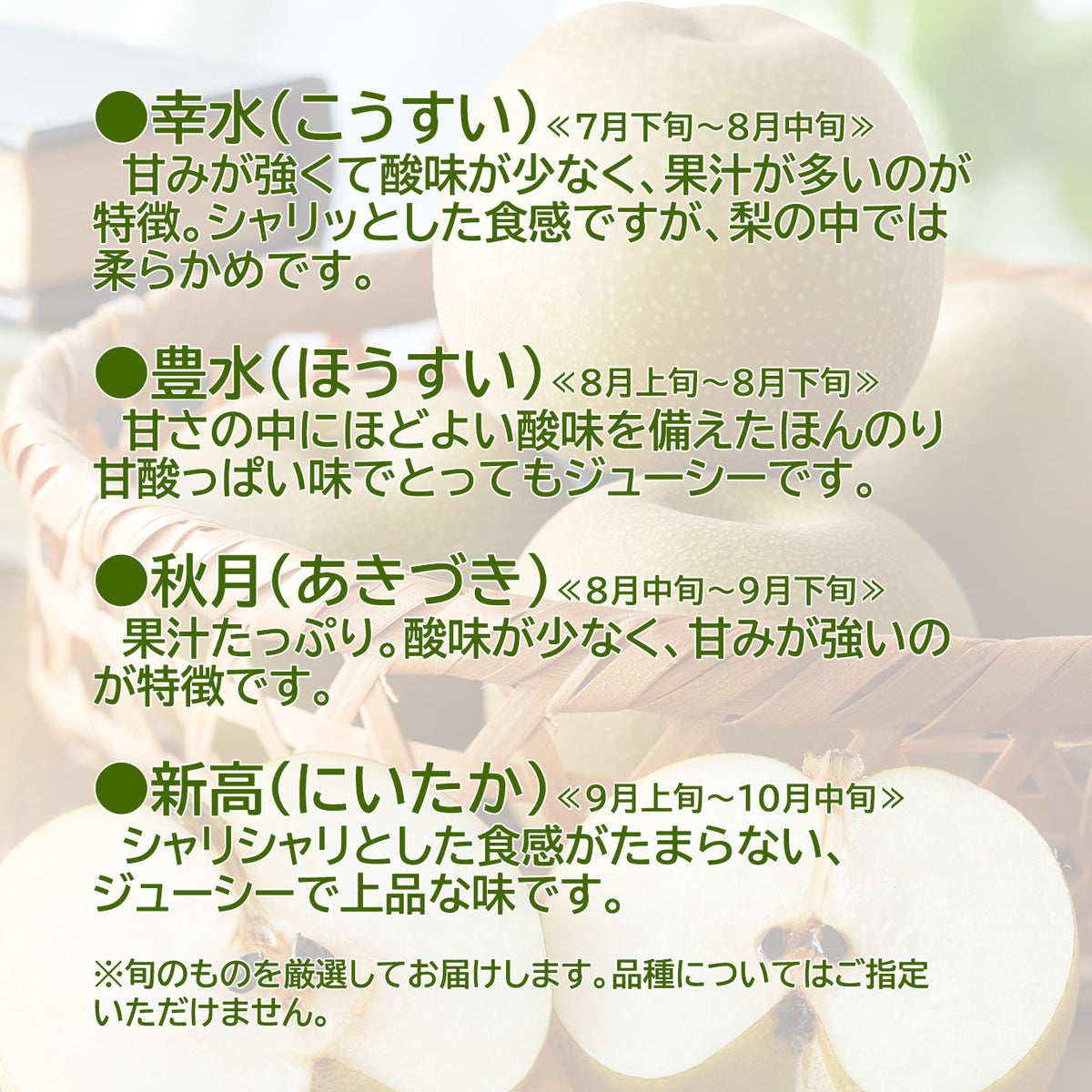 完熟くまもと梨 約2.3kg（6～9玉入り）【送料無料】