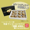 ニュージーランド産　特選サンゴールドキウイ 「煌果-KOKA-」約2kg(大玉14玉)化粧箱入り