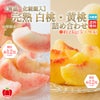 山形県産　完熟 白桃・黄桃 詰め合わせ 約2kg（5～10玉入り）秀品：化粧箱 【送料無料】
