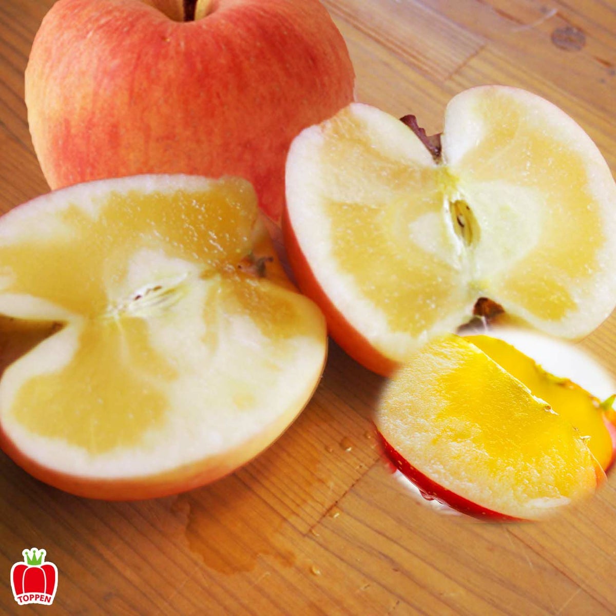 《極味シリーズ》山形県産　高徳りんご　3ｋｇ（8～14玉／化粧箱）【送料無料】