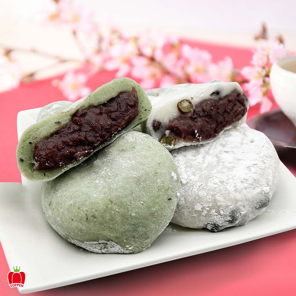 十勝大福セット（豆大福・草大福）　【送料無料】≪冷凍便≫