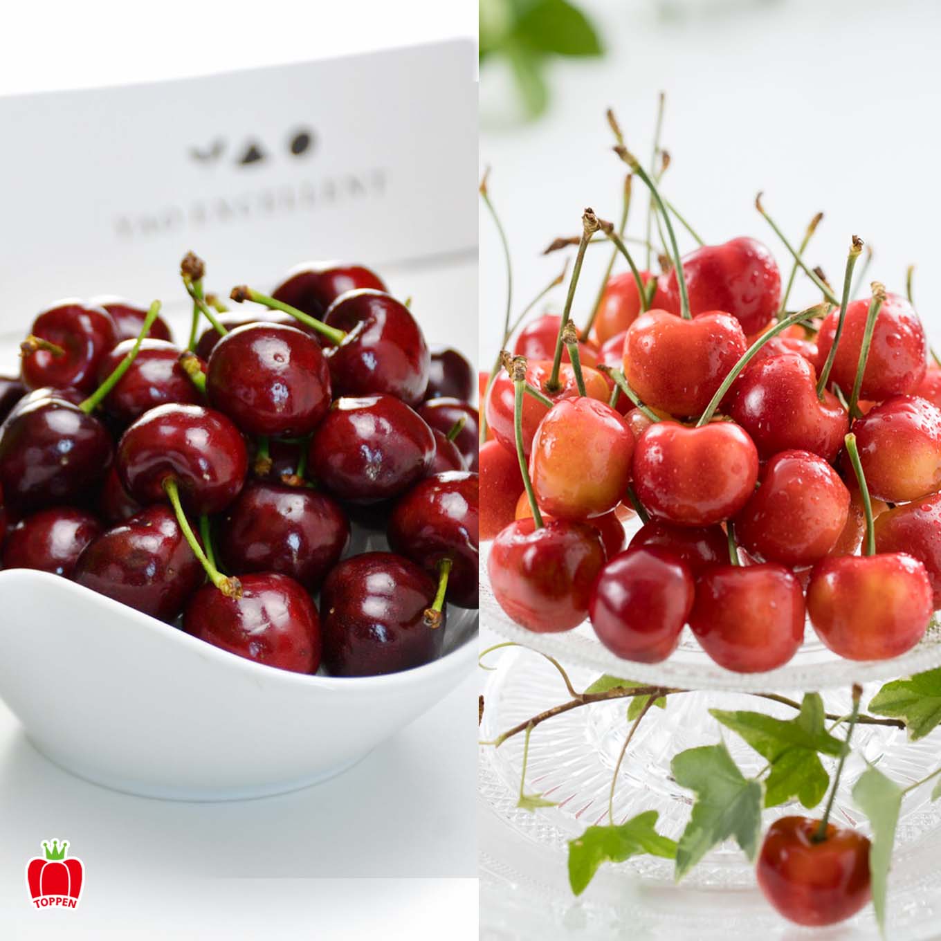 ダークチェリー&レーニアチェリー（アメリカンチェリー） 1kg(各500g