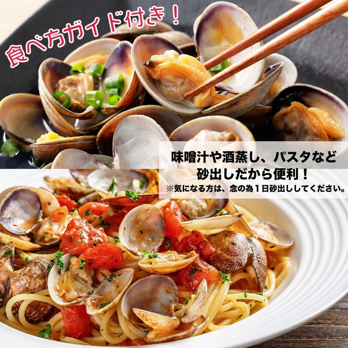 北海道産直！北海道厚岸産　活あさり　２ｋｇ（約120個）【送料無料】≪産地直送のため他の商品と同梱できません≫