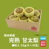 熊本県産 希少 完熟 甘太梨 約2.5kg（6～10玉入）　【送料無料】